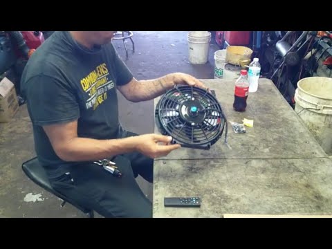 * Universal 10 inch Black Slim Radiator cooling Fan review