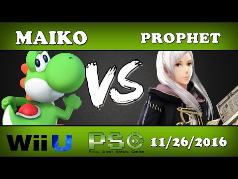 Maiko (Yoshi) vs. TNF | Prophet (Robin) - Wii U Winners Round 3 - RLA