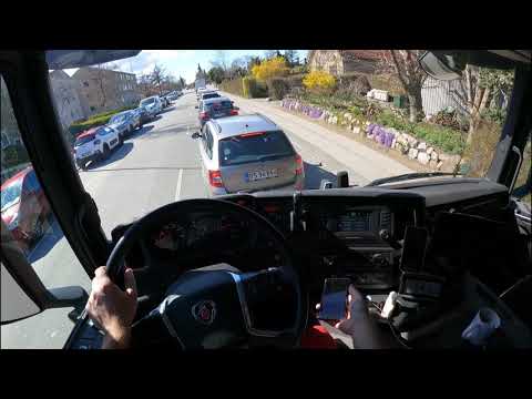 PoV Driving Scania P410 Car Carrier - 14-04-2021 #3 - 68km, 1h15m