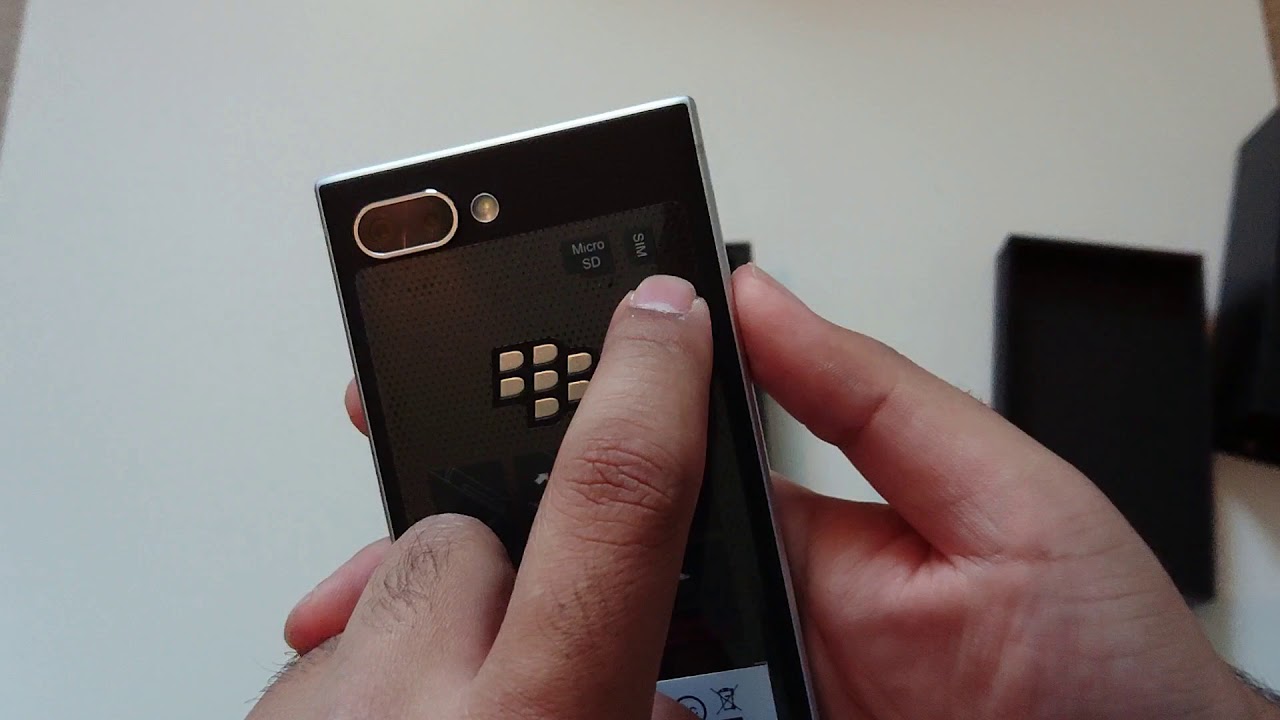 Blackberry Key2 Unboxing