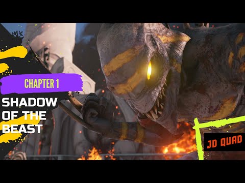 Shadow Of The Beast PS4 Level 1 Grass Plains Of Karamoon Walkthrough Video