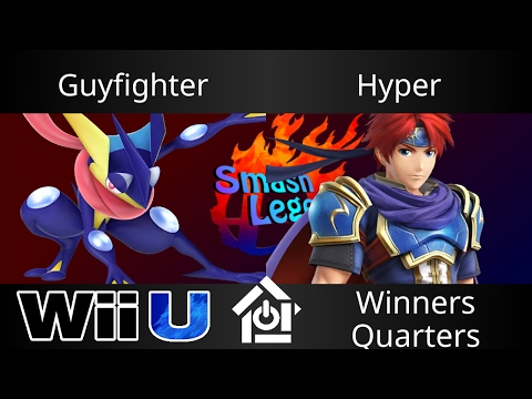 Smash Legends 2/17/17 - Guyfighter (Greninja) vs Hyper (Roy) - Smash 4 Winners Quarters
