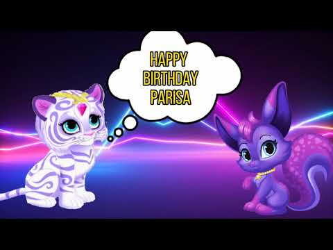 Happy birthday Parisa 🤗