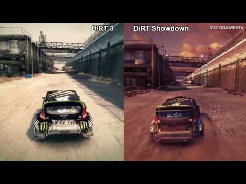 DiRT 3 vs DiRT Showdown - Battersea Comparison