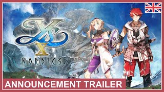 Ys X: Nordics - Announcement Trailer