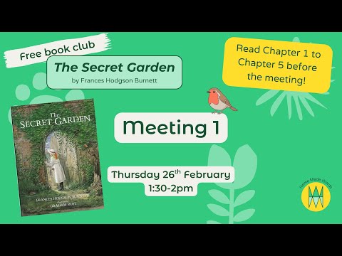 The Secret Garden Book Club - Meeting 1