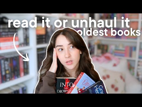 read it or unhaul it *oldest books edition*🫣📖 reading the oldest books on my physical tbr
