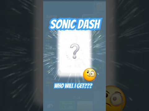 Unlocking characters in Sonic Dash! Is Movie Super Shadow one of them? 👀 @SonictheHedgehog #sonic
