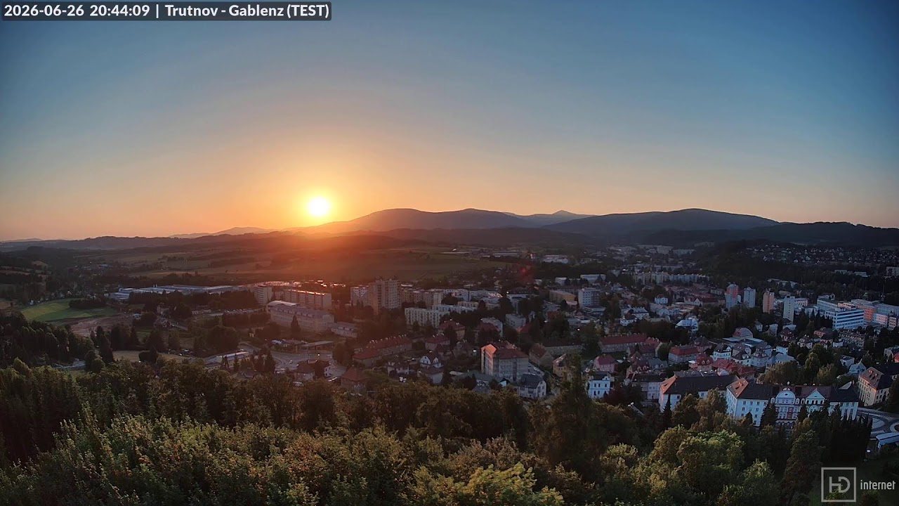 Live webcam view of Šibeník Hilltop Panorama