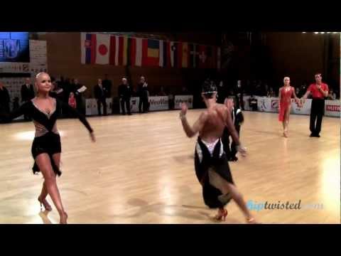 Yuriy Simachev & Kristina Moshenskaya having fun at Brno Open 2013