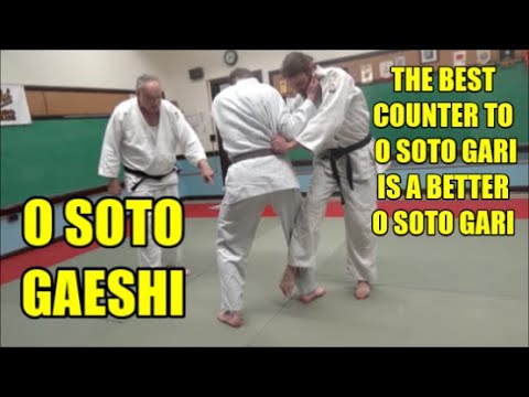 O SOTO GAESHI — judo technique demonstration