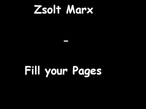 Zsolt Marx -  Fill your Pages