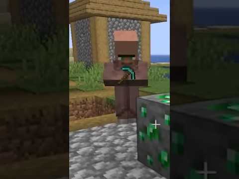 Villager Ambush! Meqs Epic Chase Ending 😱 #Minecraft