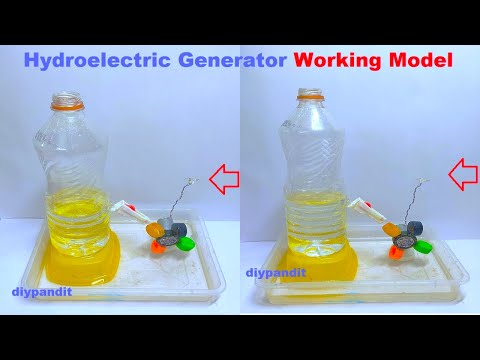 hydroelectricity working model electricity generation using rain water howtofunda