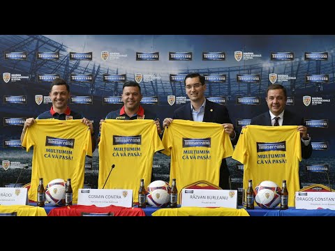 Timișoreana devine sponsorul Echipei Naționale de Fotbal a României