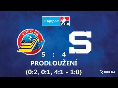 TELH 2020/2021: VÍTKOVICE - Sparta, 17. kolo: SESTŘIH