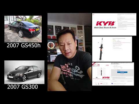 Replacing Lexus GS450H 2007 shocks with GS300 save some money and keep old car running a bit longer