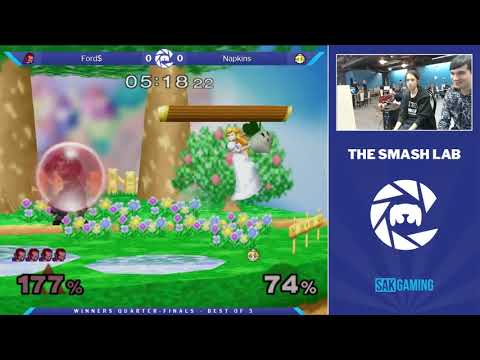 The Smash Lab 109 Winners Quarters - Ford$ (Ganondorf) vs Napkins (Peach)