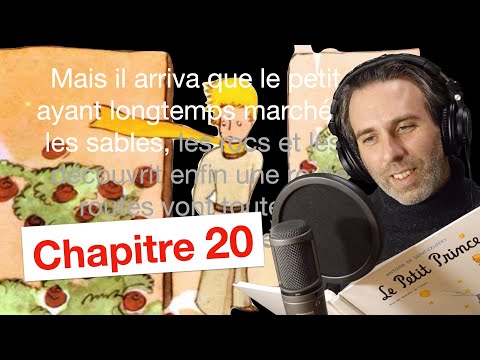 Le Petit Prince Chapitre 20 星の王子様  フランス語を読む練習と発音  朗読