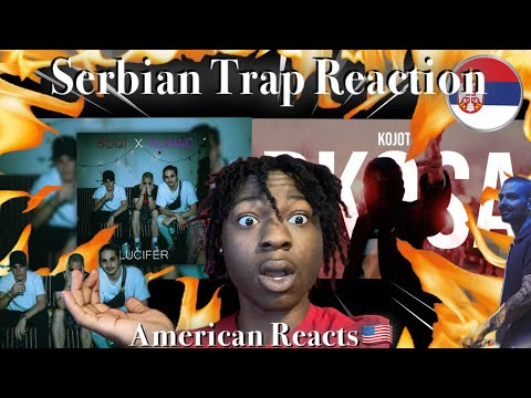 Serbian Trap Reaction! Ft. KLINAC x BOGI - LUCIFER & Kojot - B.KOSA (Official Video)