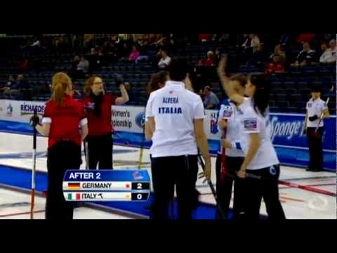 CURLING: WWCC 2012 - D10 - GER vs ITA - HIGHLIGHTS