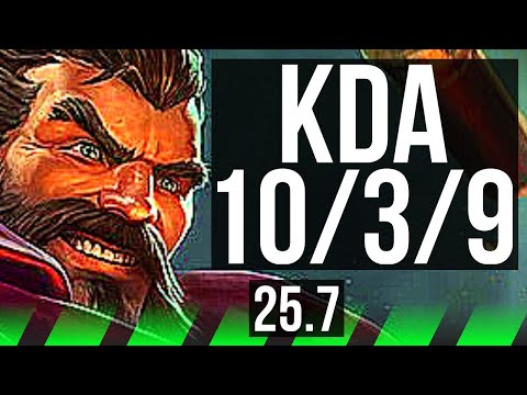 GRAVES vs VOLIBEAR (JGL) | Legendary, 10/3/9 | NA Challenger | 25.7