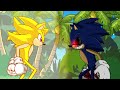 Super Sonic vs Sonic.EXE . Sonic the Hedgehog Animation . Ep2