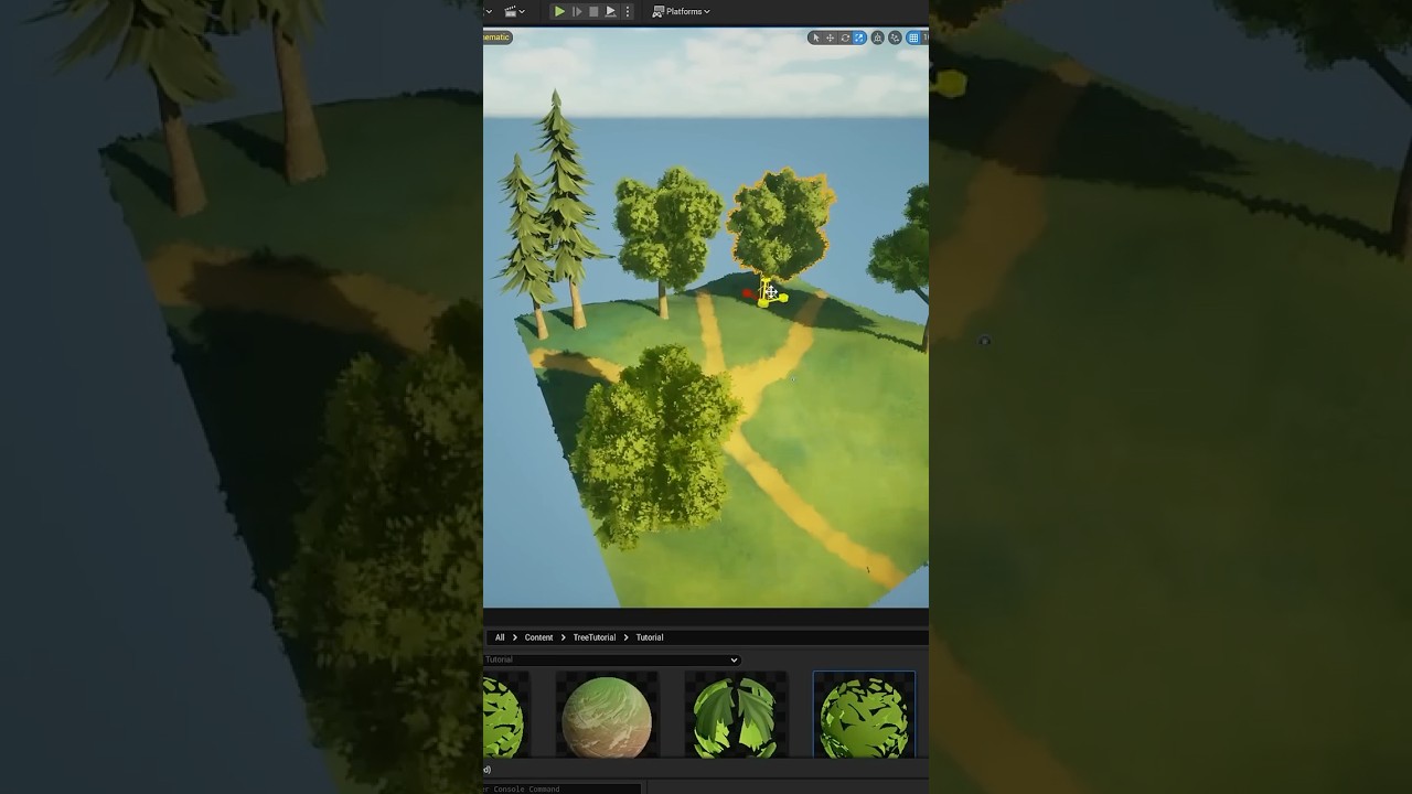 AAA Devs are HIDING these 3D Foliage Tricks #3d #blender #unreal