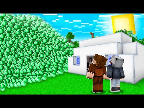 ZÜMRÜT TSUNAMİ VS EV! 🌊 - Minecraft