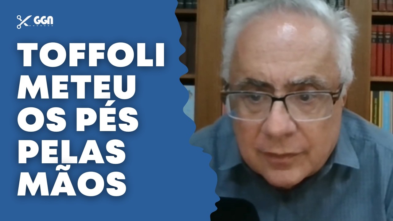 TOFFOLI METEU OS PÉS PELAS MÃOS, DIZ NASSIF