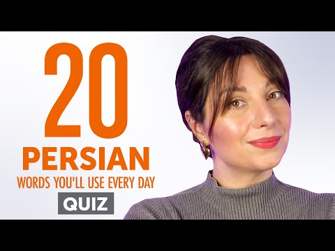 Quiz | 20 Persian Words You'll Use Every Day - Basic Vocabulary #42