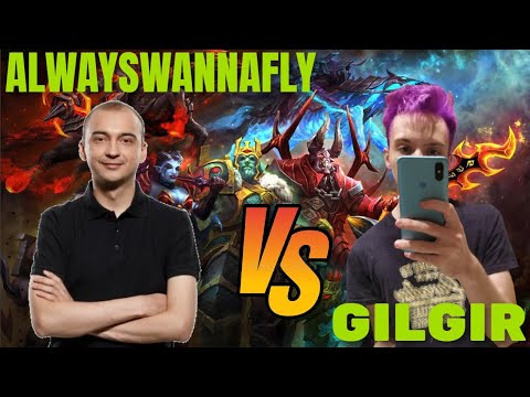 ALWAYSWANNAFLY VS GILGIR | КОНФЛИКТ | DOTA2