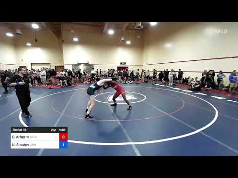 71 Kg Rnd Of 64 - Christian Arberry, Warren Wrestling Academy Vs Nikita Smatov, Birmingham Communi
