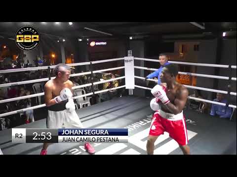 JOHAN SEGURA VS JUAN CAMILO PESTANA PESO SUPER PLUMA
