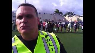 preview picture of video 'First amendment right violated again by Hialeah police again at Milander park  the 4 of July'
