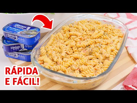 Macarrão com Sardinha e Creme: Uma Receita Deliciosa e Fácil
