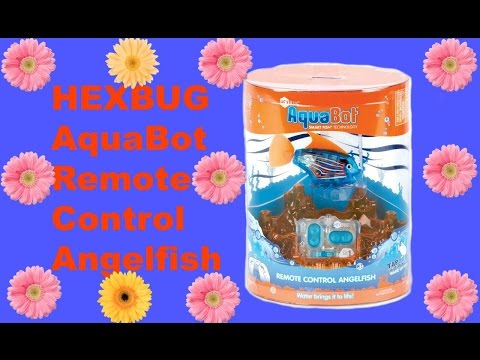 Hexbug AquaBot Remote Control Angelfish Video Review