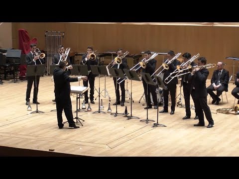 Nineties Trombone Ensemble - "Susprios de España"  (Antonio Álvarez Alonso)