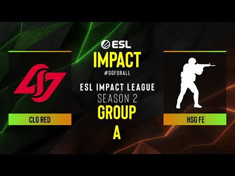 CLG Red vs. HSG fe - Map 1 [Dust2] - ESL Impact League Season 2 - Finals - Group A