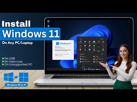 EASIEST Way to Upgrade From Windows 10 to Windows 11 - No USB & No DATA Loss (Full guide 2025)