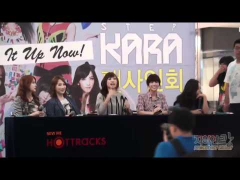 100916 Kara Fansign Cut