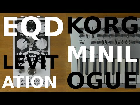 pedals4synths - EarthQuaker Devices Levitation Reverberation Machine W/Korg Minilogue