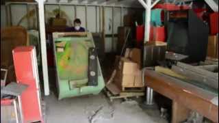 Chattanooga Pinball Company Boaz Alabama Complete Unsensored Warehouse Raid