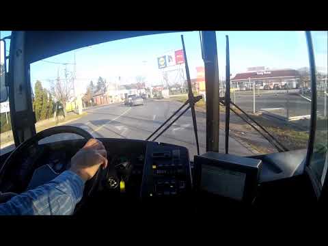 183-as Busz. BKV. Ikarus Ik 412. (Cockpit View) Budapest. 2017.