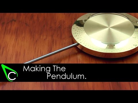 Clockmaking - How To Make A Clock In The Home Machine Shop - Part 18 - Making The Pendulum