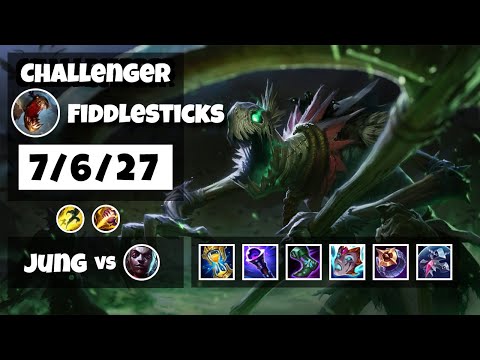 Fiddlesticks vs Ekko NA Challenger JUNGLE (7/6/27) - v11.18