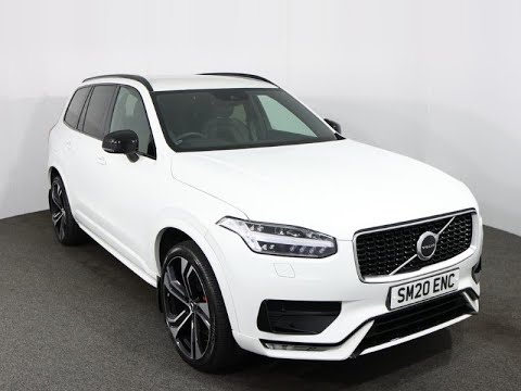 VOLVO XC90 2.0 B5D [235] R DESIGN 5dr AWD Finished In Ice White. Reg SM20ENC