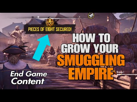 Skull and Bones end game content | how to build Smuggler Empire | Smuggling | Sambuk Pyromaniac