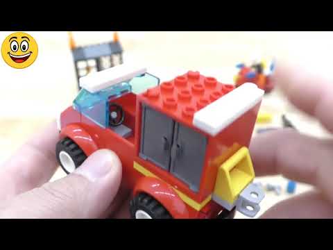 #2Fire Truck Assembly Video for Children  Fire engines for children  Build and Play Toys for Kids
