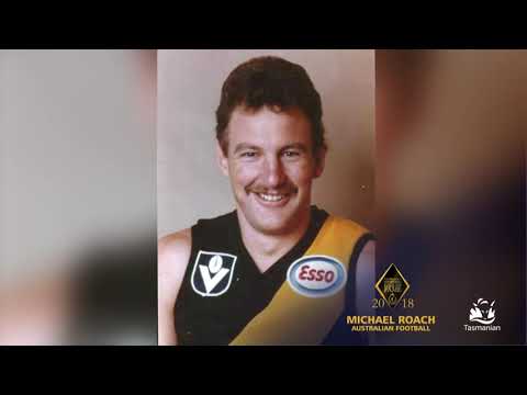 Michael Roach - Tasmanian Sporting Hall of Fame 2018